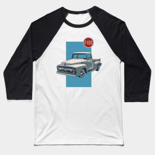 Ford F100 Baseball T-Shirt